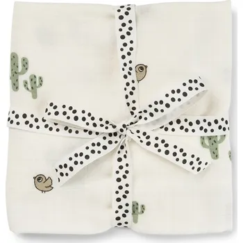 Plena DONE BY DEER Mušelínová zavinovací plenka Lalee - písková