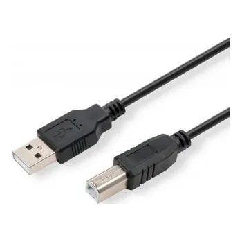 Datový kabel USB kabel (2.0) USB A samec - USB B samec 5m černý