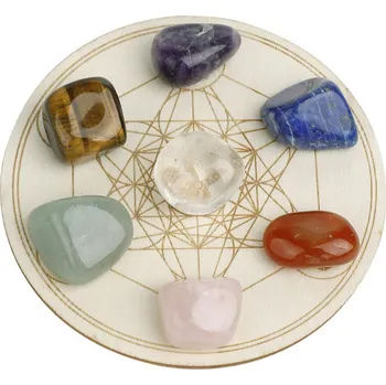 Vánoční dekorace Feng Shui Harmony Čakrový set kamenů