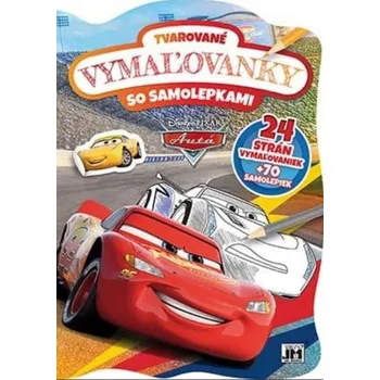 Tvarované maľovanky Autá Kniha