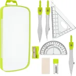 MAALEO 26170 10dílná geometrická sada v pouzdře, zelená