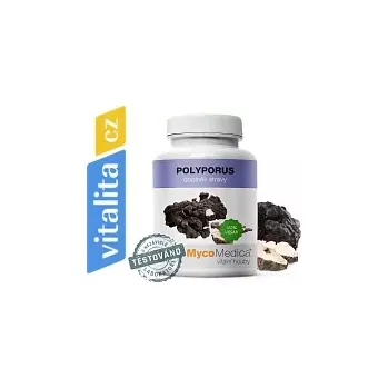 Zdraví MycoMedica Polyporus PRO 90 cps. (Odvodňování organismu a proti průjmům)