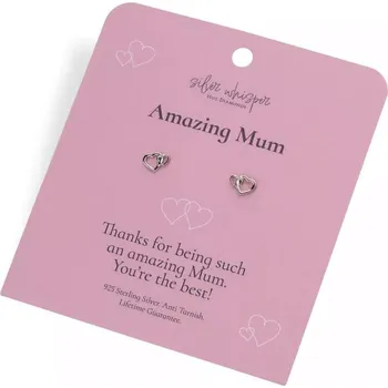 Náušnice HOT DIAMONDS Silver Whisper SWE006 (Ag 925/1000; 0,61 g)