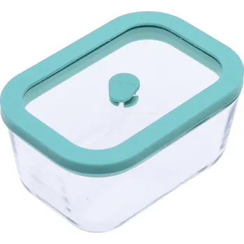 Dóza na potraviny STATUS Viva 131101 Skleněná vakuová dóza 0,5 l mint