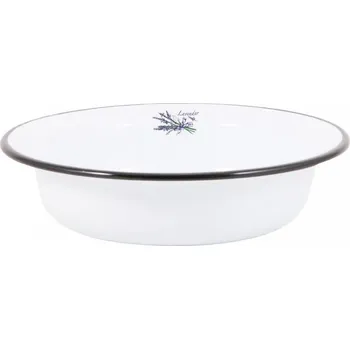 Nádobí Olymp Levandule, smaltovaná miska 18 cm, 1 l