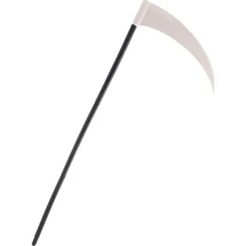 Karnevalový doplněk Funny Fashion Kosa bílá 90 cm