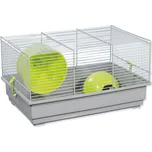 Small Animals Richard šedá, výbava zelená 39 × 25,5 × 22 cm