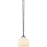 NORDLUX Přenosná venkovní lampa Kettle IP65, LED, průměr 306 × 308 mm, 6,8 W, 450 lm, bílá