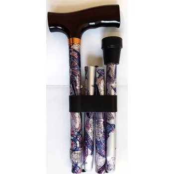 Sundo Skládací podpůrná hůl, výška 85 - 95 cm, námořní