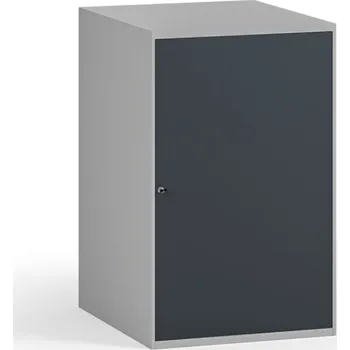 Zásuvková dílenská skříňka na nářadí k pracovnímu stolu, 810 x 592 x 510 mm, grafit