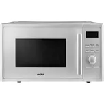 Stříbrná volně stojící mikrovlnná trouba MORA MT423S