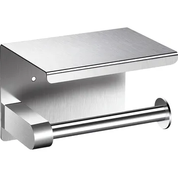 Verk 27612 Držák na toaletní papír s poličkou, nerez