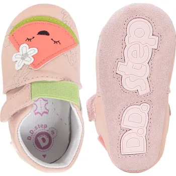 Capáčky Capáčky DD Step K1596-61767 Baby Pink M, Vnitřní délka boty: 12,8 cm, Vnitřní šířka boty: 5,9 cm