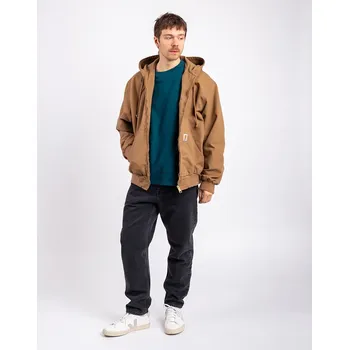 Pánská větrovka Carhartt WIP OG Active Jacket Hamilton Brown rinsed XL