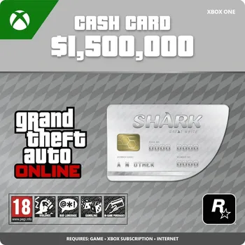Hra Grand Theft Auto V (GTA 5): Great White Shark Card - Xbox Digital