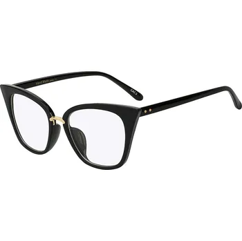 VeyRey Brýle blokující modré světlo hranaté Lithgrow černé