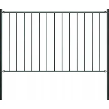 Plot Plotový panel vidaXL se sloupky, 1,7 x 0,75 m