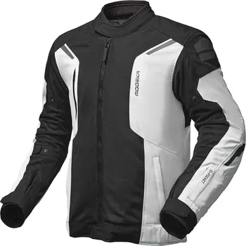 Moto bunda Bunda na motorku MODEKA Khao Air II Černá-Bílá XL