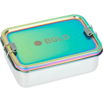 Svačinový box Lassig Lunchbox Bold rainbow