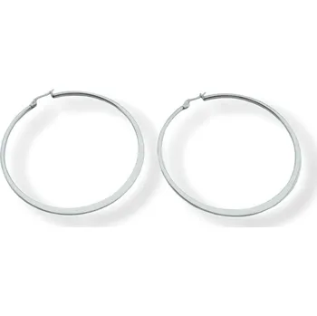 Náušnice Ewena ocelové kruhy 3,5 cm