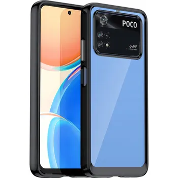 Pouzdro na mobilní telefon Zadní Kryt Hurtel pro Xiaomi POCO M4 Pro bezbarvý