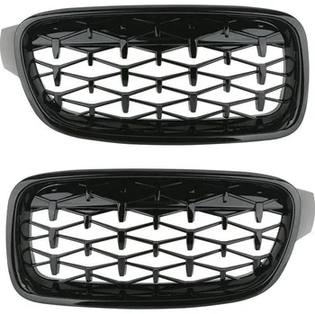 Kapota UNI Přední maska ledvinky Diamond BMW 3 F30 F31 2012-2018 černá MS-043101