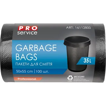 Pytle na odpadky PROSERVIS Professional 35 l, 100 ks