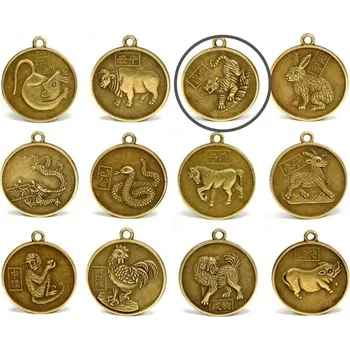 Náramek FENGSHUIHARMONY TYGR Mince Zodiak