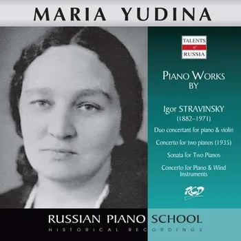 Hudba Yudina Maria: Piano Works by Stravinsky - CD