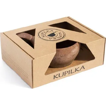 Kempingové nádobí Kupilka KUKSA 370 ml Large + spork 205 SET - Original (BROWN)