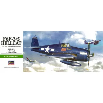 Plastikový model HASEGAWA 00241 B11 F6F-3/5 HELLCAT