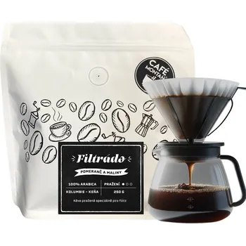 Káva Café Montaña Filtrádo, zrnková káva, 250 g