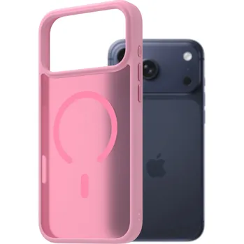 Pouzdro na mobilní telefon AlzaGuard Matte Case Compatible with Magsafe pro iPhone 17 Pro Max levandulově růžový