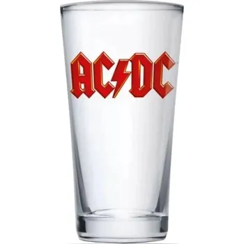 Sklenice AC/DC: Logo - sklenice 500 ml