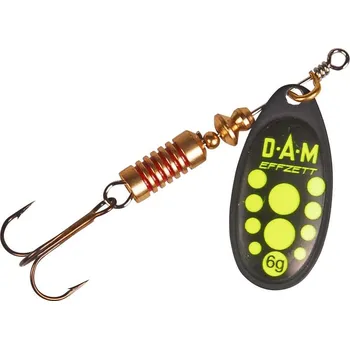 Nástraha Effzett Standard Spinner, 2 × 6 g Velikost 3 Black Yellow