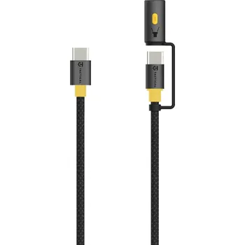 Datový kabel Tactical Stinger Cable USB-C/USB-C 1,5m Black
