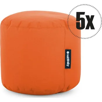 Taburet SakyPaky 5x taburet oranžový