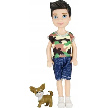 Panenka PÁNSKÁ PANENKA kluk 13 cm RŮZNÉ MODELY s příslušenstvím MEGA CREATIVE panenky