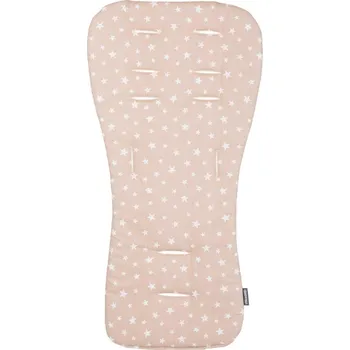 Dětské zboží CHIPOLINO Měkká podložka do kočárku Beige stars