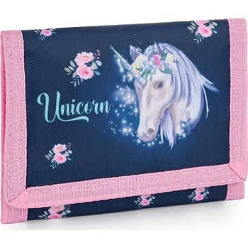 Peněženka Oxybag dětská textilní peněženka Unicorn 1