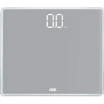 Domácí spotřebič ADE Valerie – velká koupelnová váha 220 kg 35 x 30 cm šedá