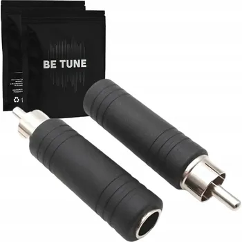Audio kabel ADAPTÉR PŘECHODKA ZÁSUVKA Betune JACK 6,3mm AUX SAMICE na CINCH RCA SAMEC