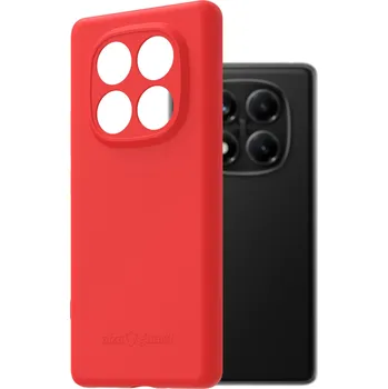 Pouzdro na mobilní telefon AlzaGuard Matte TPU Case pro Xiaomi Redmi Note 14 Pro 4G červený