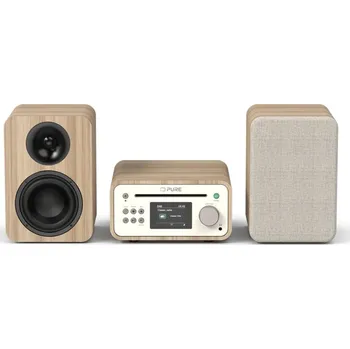 Hi-Fi systém PURE Classic Stereo Mini bílá/dub