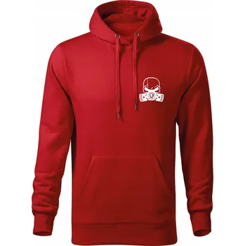 Chlapecká mikina Dětská mikina JHK polyester červená, velikost 110