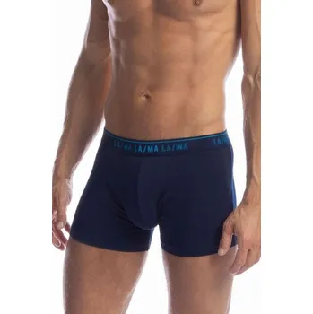 Pánské spodní prádlo Boxerky Lama M-1023 SZG 3 pack XXL Modrá