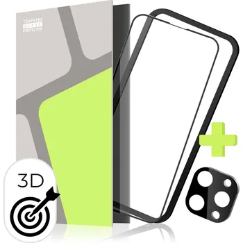 Tempered Glass Protector pro iPhone 15 Pro Max+ sklo na kameru + instalační rámeček (Case Friendly)