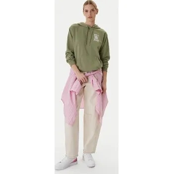 Dámská mikina Roxy Mikina Surf Stoked Terry Vint ERJFT05062 Khaki Relaxed Fit XL