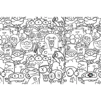 Podložka pod myš Oxybag Podložka na stůl PP 60 × 40 cm Monsters