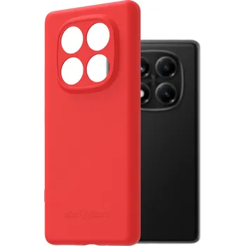 Pouzdro na mobilní telefon AlzaGuard Matte TPU Case pro Xiaomi Redmi Note 14 Pro 5G červený